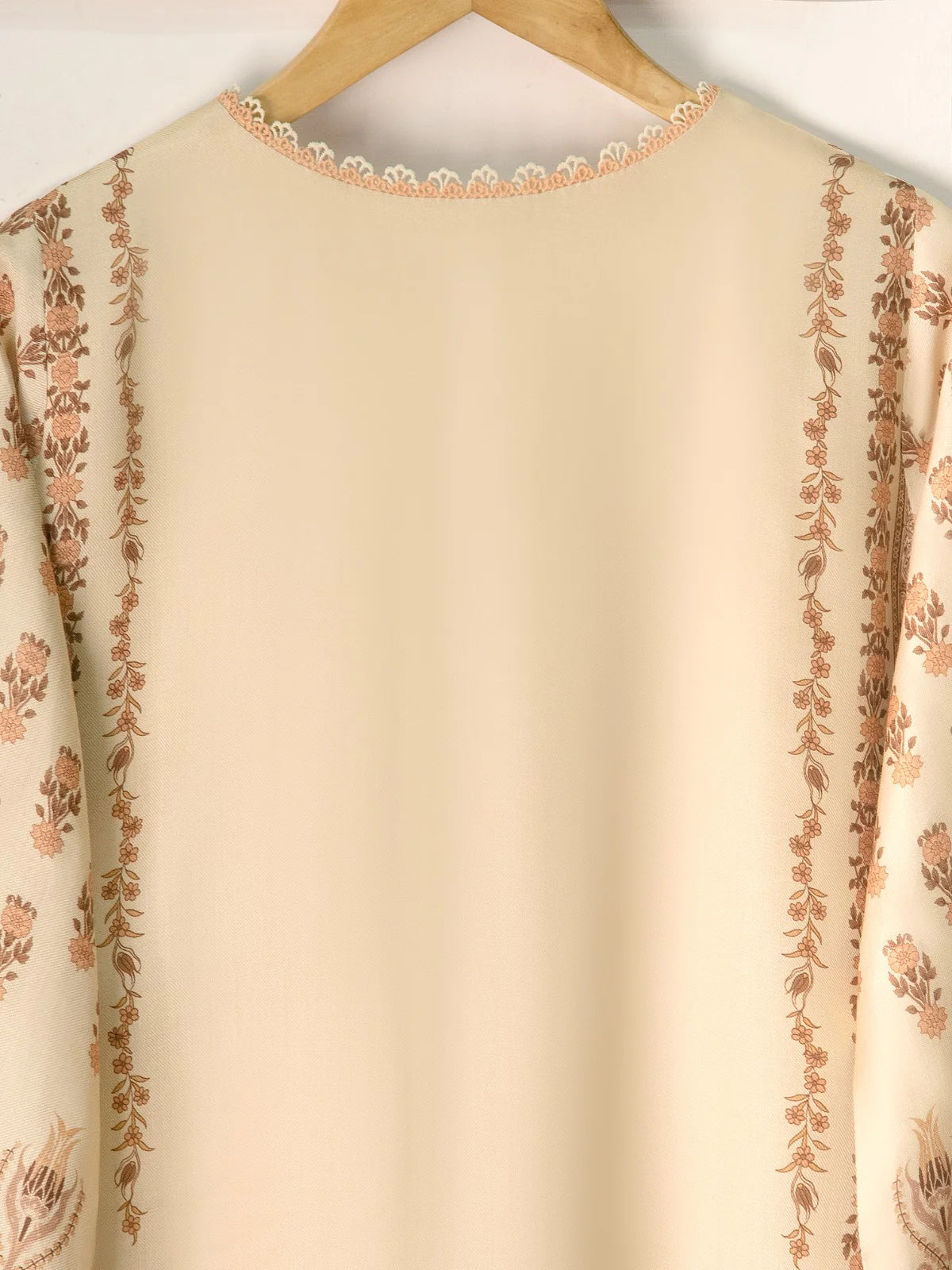 Agha Noor Beige Marina 2-Piece (Shirt + Dupatta)