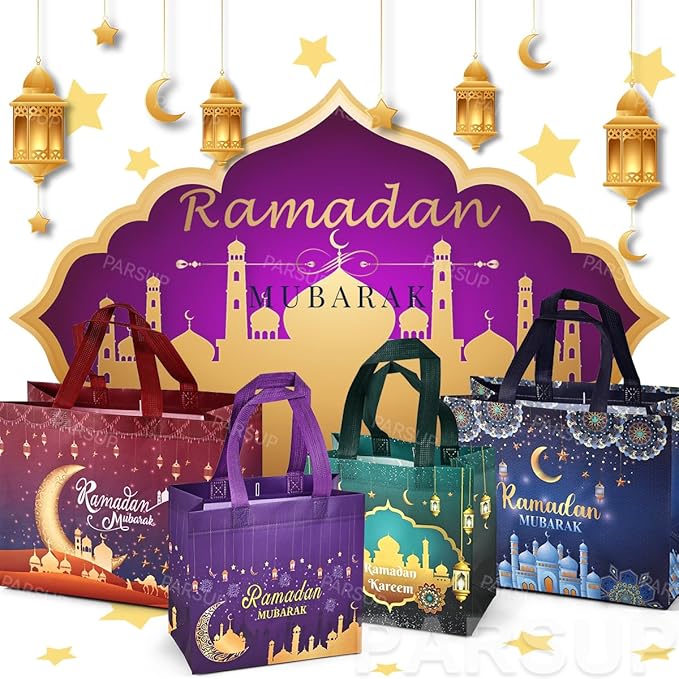 Ramadan Mubarak Reusable Gift Bags