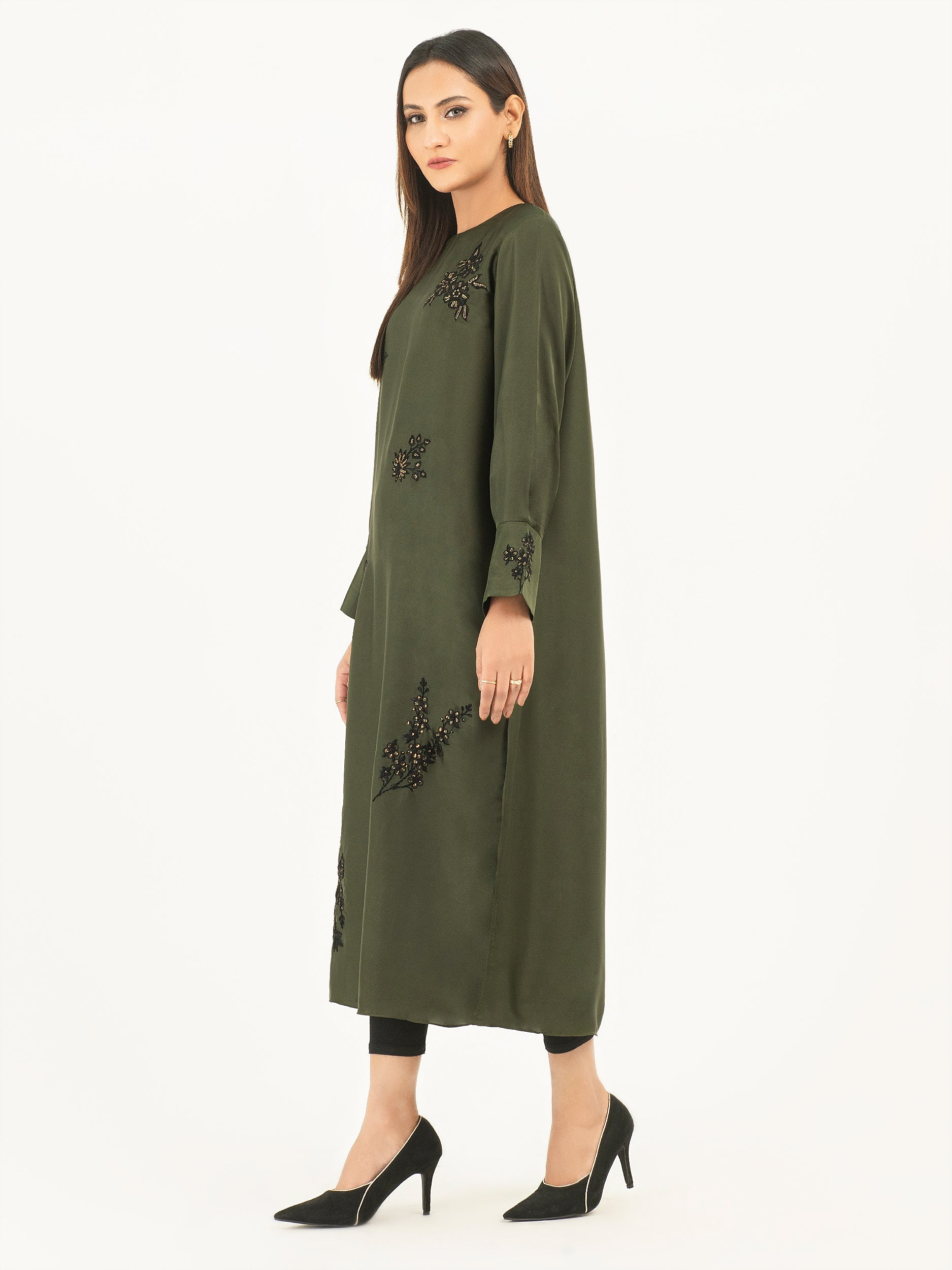 Limelight Green Silk Shirt (P6206SH)