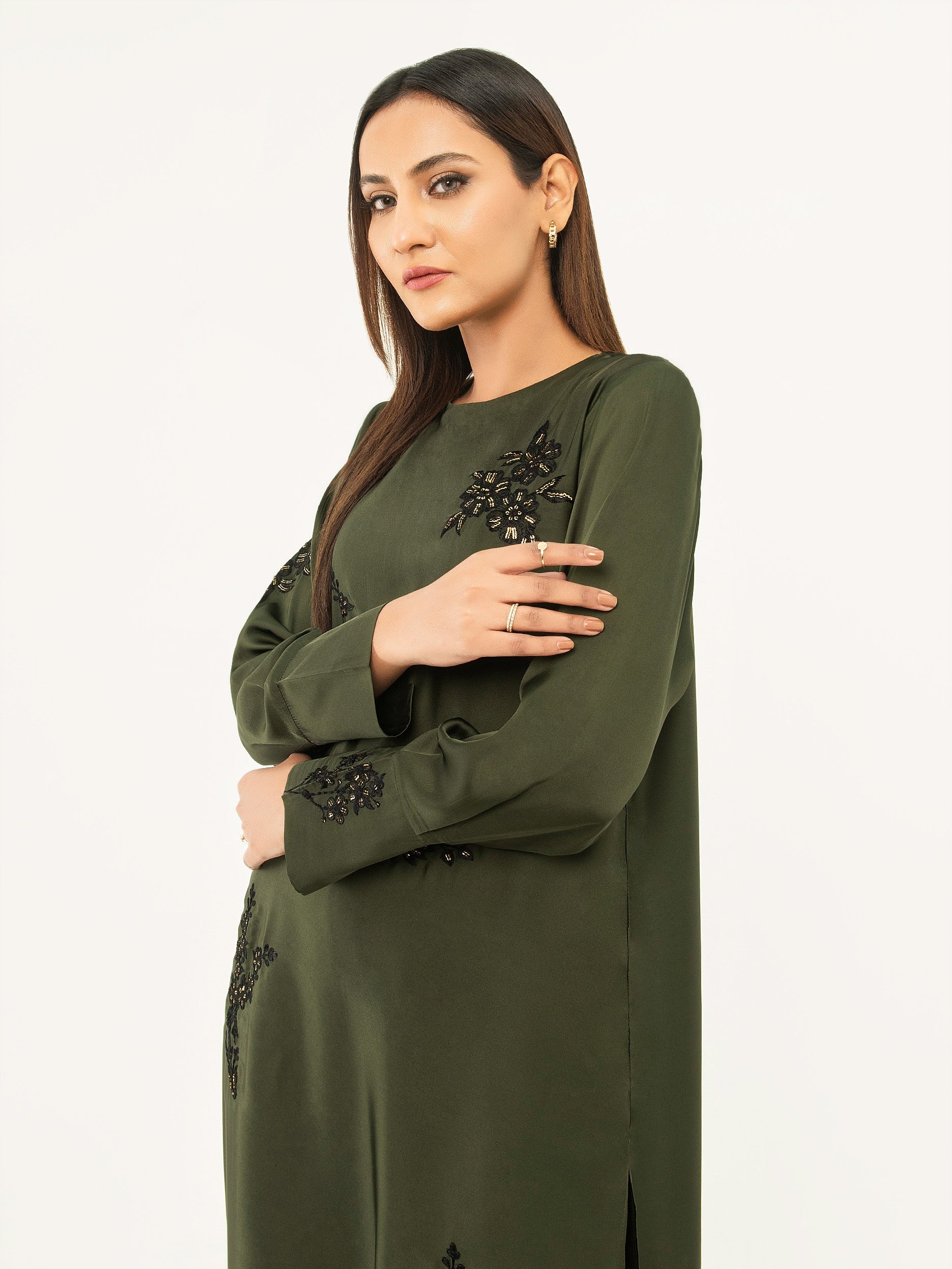 Limelight Green Silk Shirt (P6206SH)