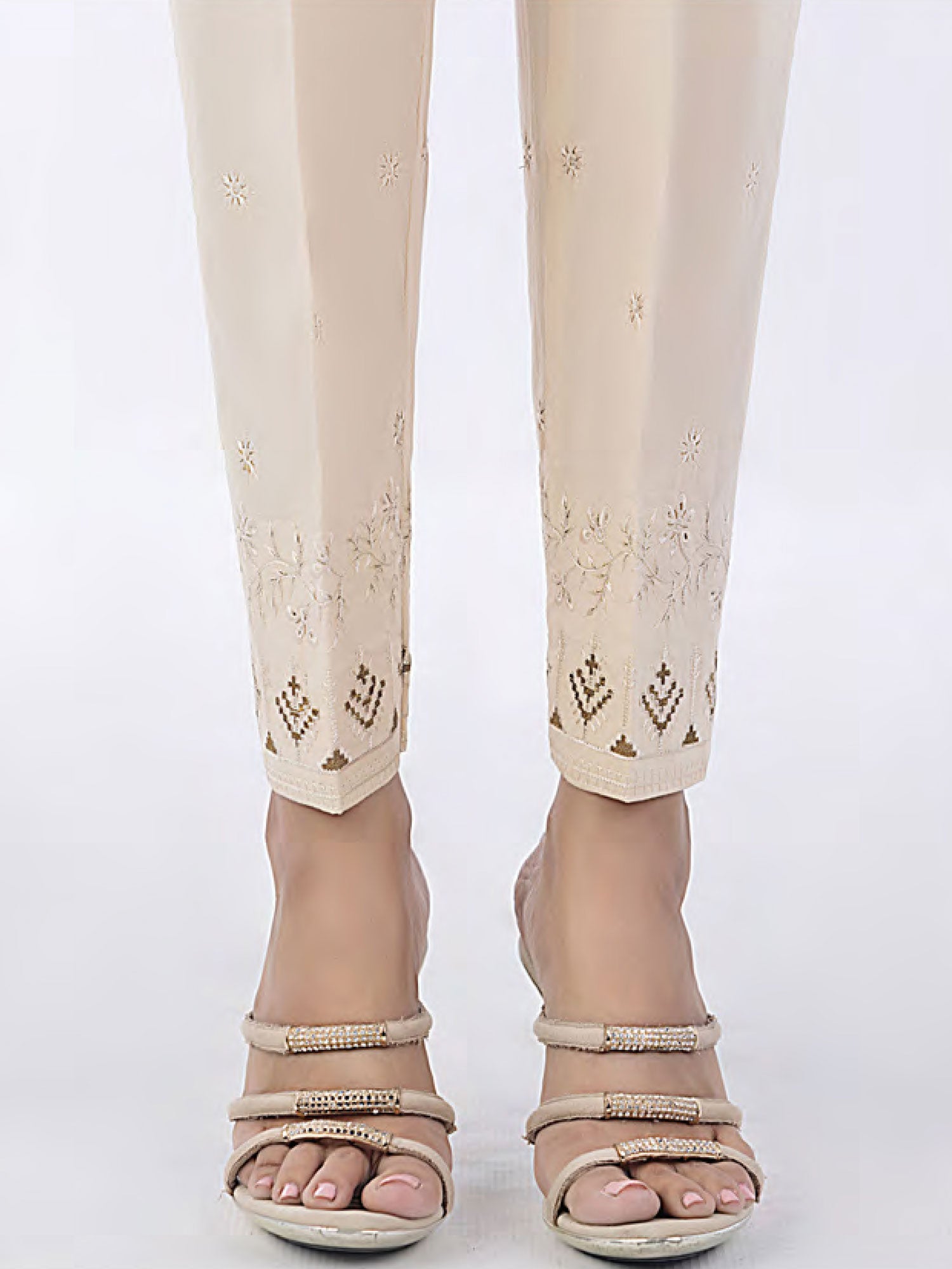 Lakhany Beige Cambric Trouser (3274-BGE)