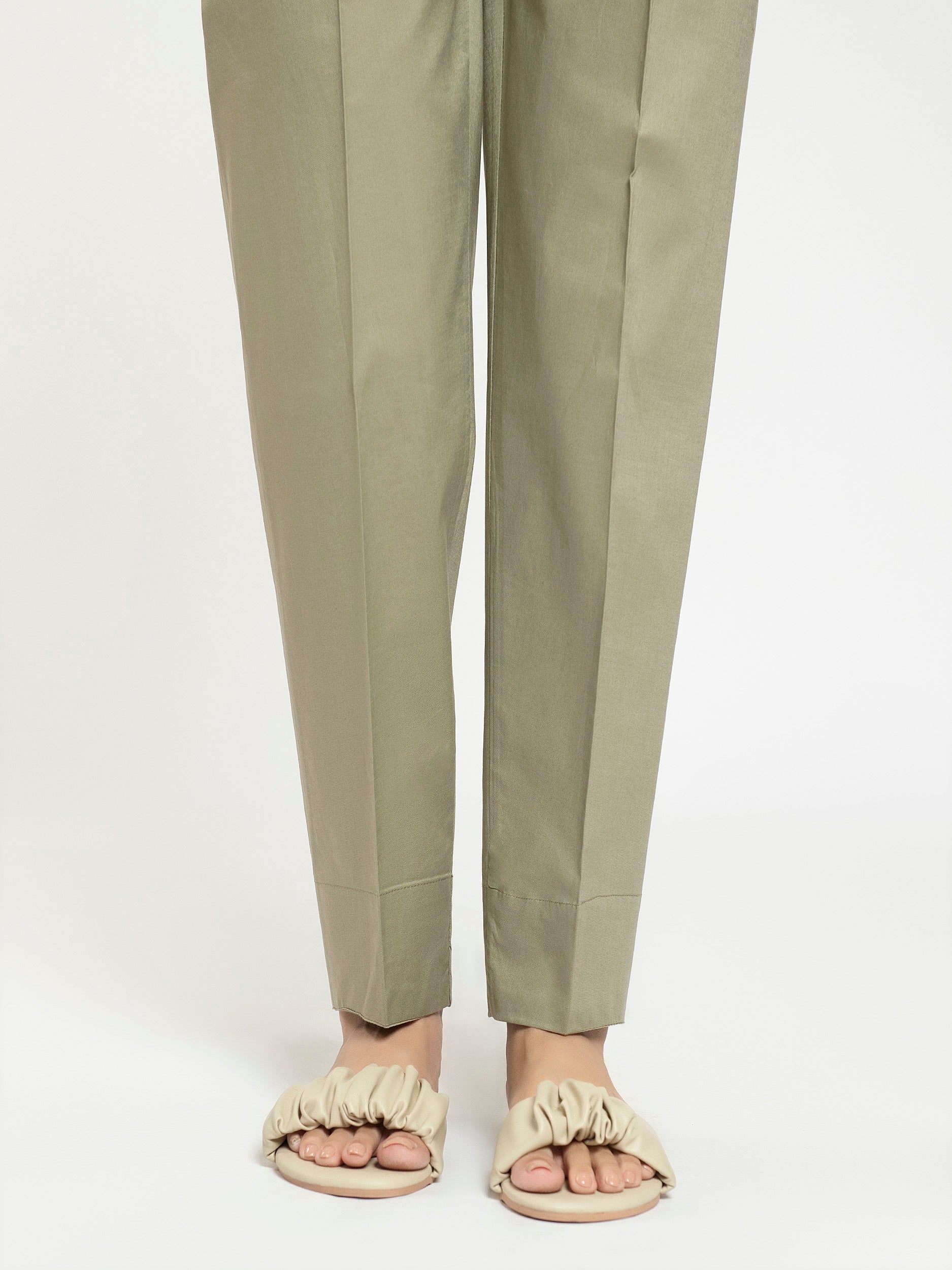 Limelight Olive Cambric Trouser (P7524TR)