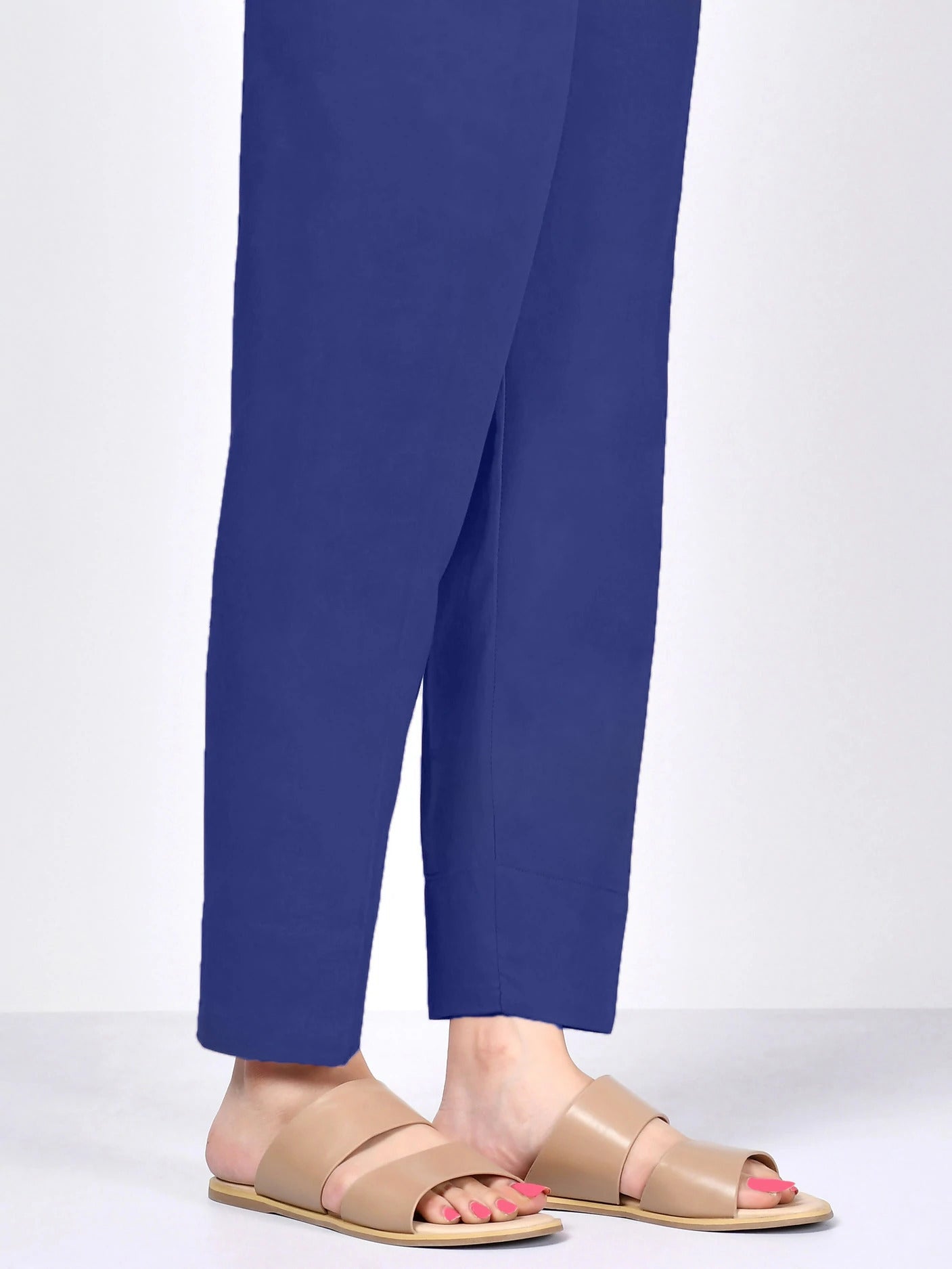 Limelight Ink Blue Cambric Trouser (P6043TR)