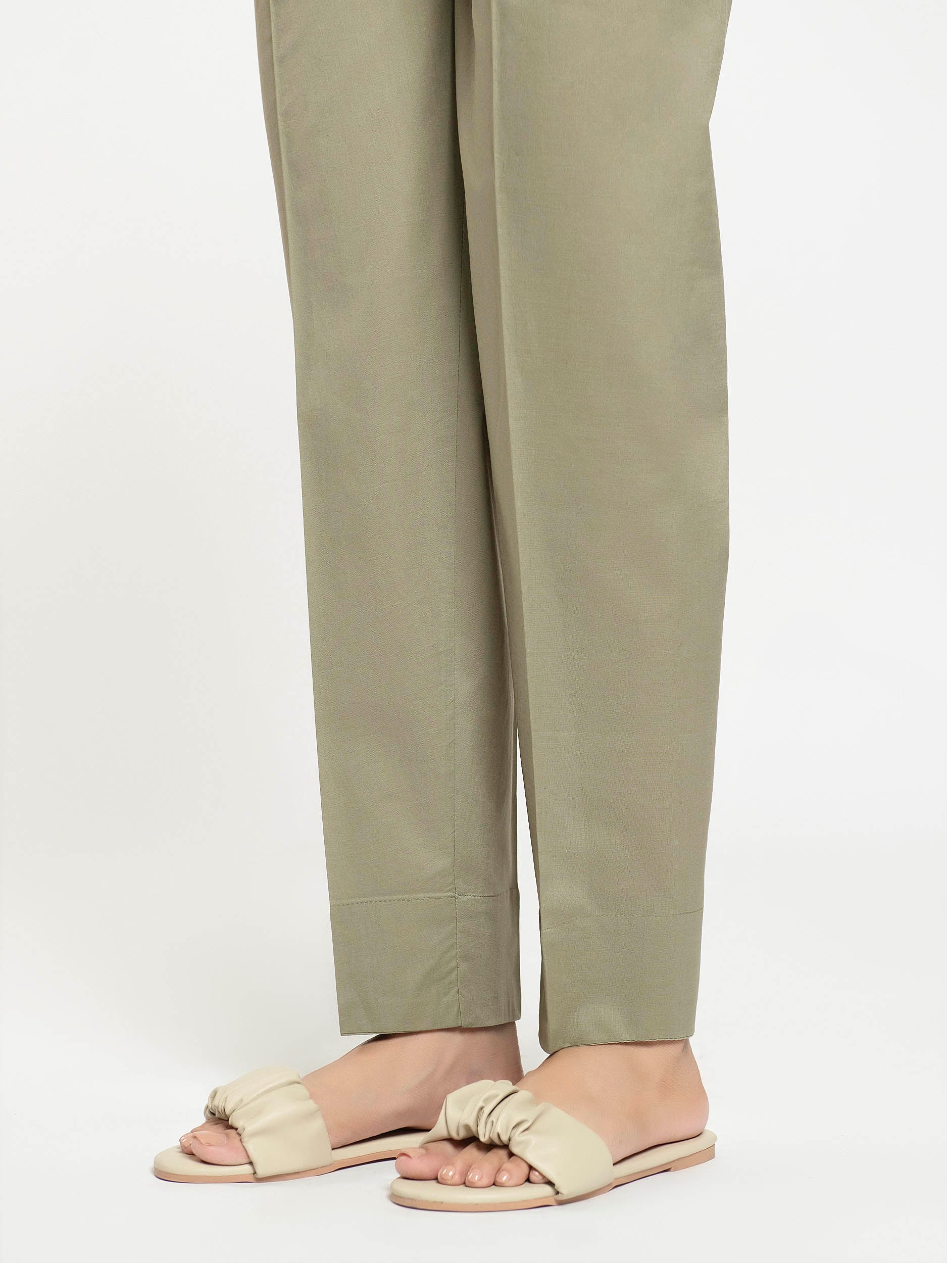 Limelight Olive Cambric Trouser (P7524TR)